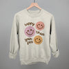 Happy To See Your Face (Smiley Faces + Script) by Ivy + Cloth