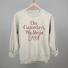 On Gamedays, We Wear Red by Ivy + Cloth