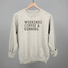 Weekends Coffee & Running by Ivy + Cloth