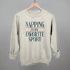 Napping Is My Favorite Sport by Ivy + Cloth