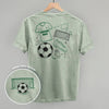 Soccer Mom Doodle (Back Print) by Ivy + Cloth
