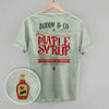 Buddy & Co Maple Syrup (Back Print) by Ivy + Cloth
