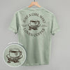 Just A Girl Who Loves Coffee (Back Print) by Ivy + Cloth