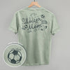 Soccer Mom (Script + Doodles) (Back Print) by Ivy + Cloth