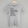 Life Happens Yoga Helps by Ivy + Cloth