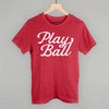 Play Ball (Vintage Script White) by Ivy + Cloth