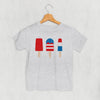 Red White & Blue Popsicles (Kids) by Ivy + Cloth