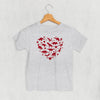 Dinosaur Red Heart (Kids) by Ivy + Cloth