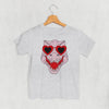 Dino Heart Glasses (Pink) (Kids) by Ivy + Cloth