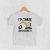 I'm 3 And Digging It (Kids) by Ivy + Cloth