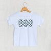 Boo Checkered (Blue & Green) (Kids) by Ivy + Cloth