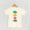 Here Fishy Colorful (Kids) by Ivy + Cloth