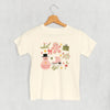 Pink Christmas Doodles (Kids) by Ivy + Cloth