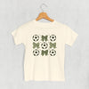 Soccer Balls And Bows (Kids) by Ivy + Cloth