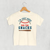 I'm Just Here For The Snacks (Kids) by Ivy + Cloth