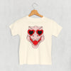 Dino Heart Glasses (Pink) (Kids) by Ivy + Cloth