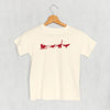 Dinosaurs & Santa's Sleigh (Kids) by Ivy + Cloth