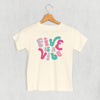 Five Is A Vibe (Pink + Purple) (Kids)