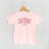 I'm Literally Just A Girl Bow (Kids) by Ivy + Cloth