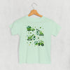 St. Patrick's Construction Vehicles + Clovers (Kids) by Ivy + Cloth