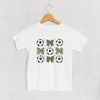 Soccer Balls And Bows (Kids) by Ivy + Cloth