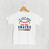 I'm Just Here For The Snacks (Kids) by Ivy + Cloth