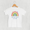 All You Need Is Luck Rainbow (Kids) by Ivy + Cloth
