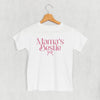 Mama's Bestie Pink Bow (Kids) by Ivy + Cloth