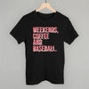 Weekends Coffee Baseball by Ivy + Cloth