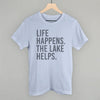 Life Happens. The Lake Helps. by Ivy + Cloth
