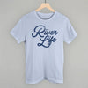 River Life (Distressed Script) by Ivy + Cloth