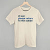 If Lost, Please Return To The Ocean (Text Only) by Ivy + Cloth
