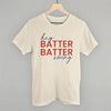 Hey Batter Batter Swing (Red + Navy) by Ivy + Cloth