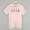 Christmas Tree Doodles (Black) by Ivy + Cloth