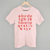 I Heart U Alphabet by Ivy + Cloth