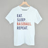 Eat Sleep Baseball Repeat by Ivy + Cloth