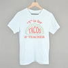 T is for Tacos and Teacher (Red and Green) by Ivy + Cloth