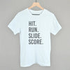 Hit Run Slide Score by Ivy + Cloth
