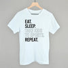 Eat Sleep Take Kids To Sports Repeat by Ivy + Cloth
