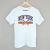 New York Baseball (Blue/Orange) by Ivy + Cloth