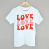 Love (Repeated Smiley Face) by Ivy + Cloth