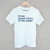 If Lost, Please Return To The Ocean (Text Only) by Ivy + Cloth