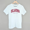 Oklahoma Varsity Arch (Red) by Ivy + Cloth