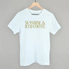 Sunshine & Iced Coffee by Ivy + Cloth