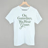 On Gamedays, We Wear Green by Ivy + Cloth