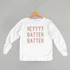 Heyyyy Batter Batter (Kids) by Ivy + Cloth