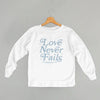 Love Never Fails (Kids) by Ivy + Cloth