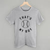 That's My Boy Baseball (Black} by Ivy + Cloth