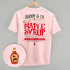 Buddy & Co Maple Syrup (Back Print) by Ivy + Cloth