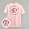 Just A Girl Who Loves Dogs (Back Print) by Ivy + Cloth